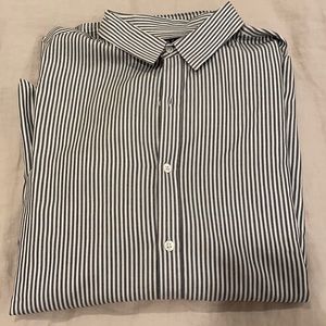 Theory XL striped dress shirt